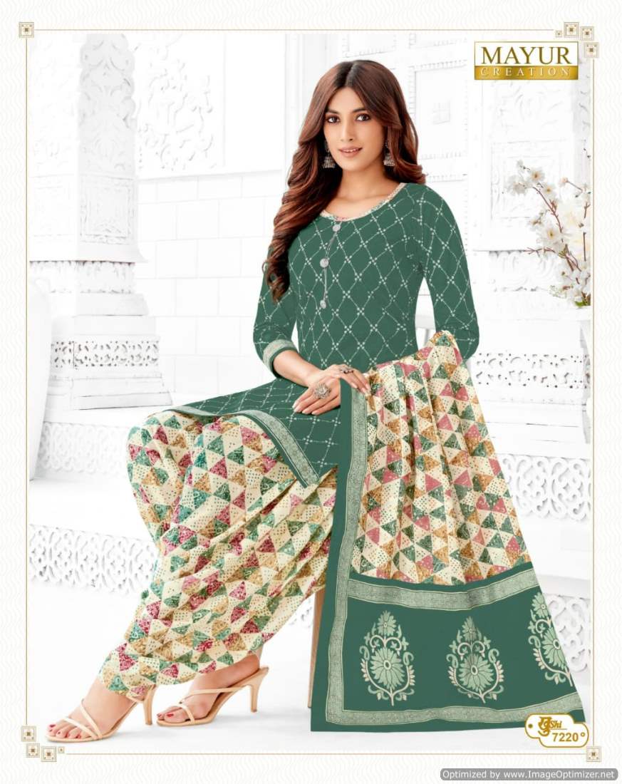 Khushi Vol 72 By Mayur Pure Cotton Printed Dress Material Wholesale Shop In Surat